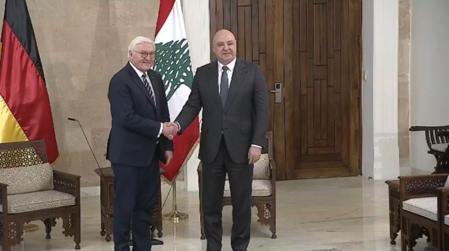 الرئيس الالماني في بعبدا