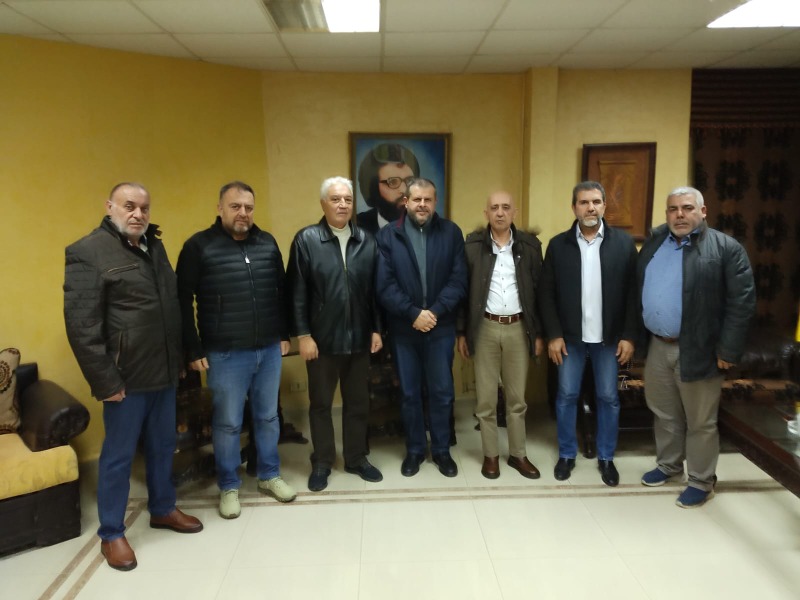 "الحزب" يعرض مع وفد من التنظيم الشعبي الناصري الأوضاع العامة