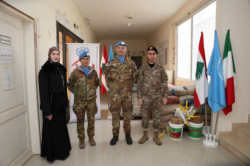 يوم تنمية للقطاع الغربي لـ"اليونيفيل" في عيتا الشعب يدعم المجتمع المحلي ومركز التنمية الاجتماعية