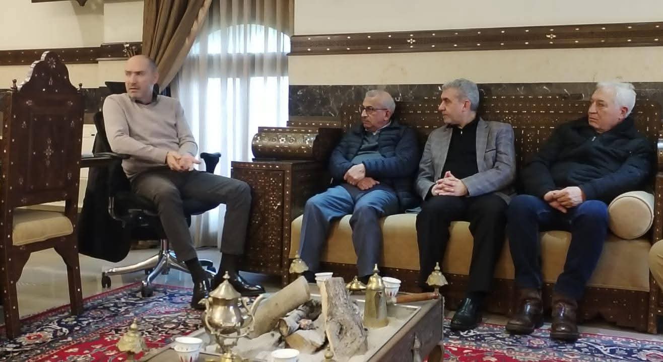 النائب سعد يلتقي المحافظ ضو في سرايا صيدا لبحث أوضاع العائلات النازحة