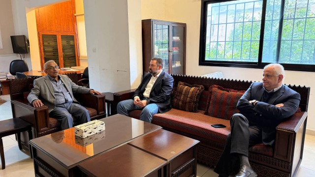 أسامة سعد يستقبل إبراهيم عازار ويؤكّد على تعزيز التنسيق بين صيدا وجزين لرعاية النازحين