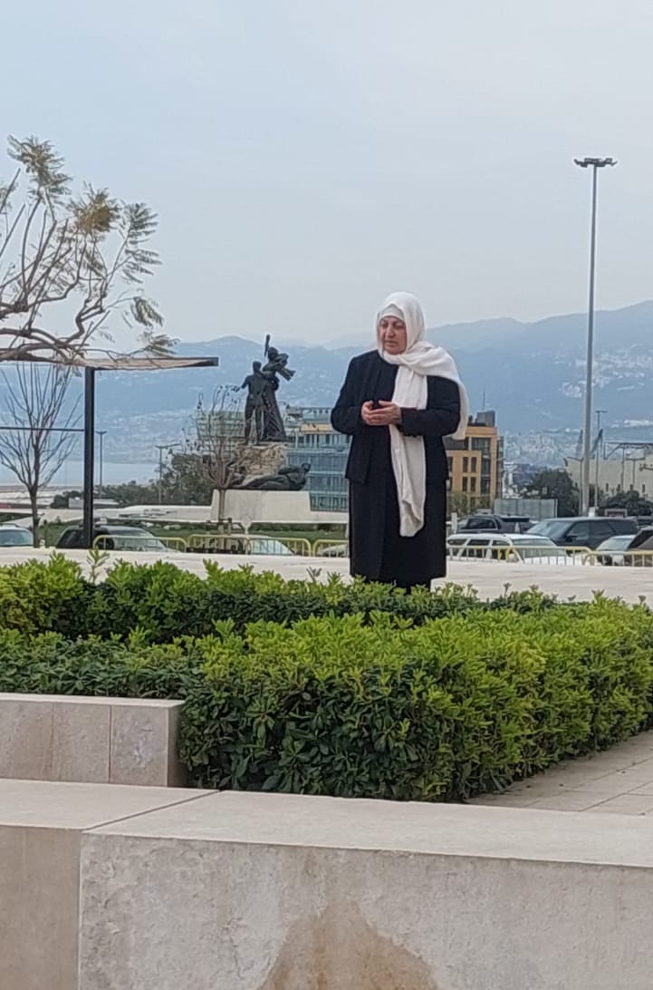 بهية الحريري تزور ضريح الرئيس الشهيد رفيق الحريري