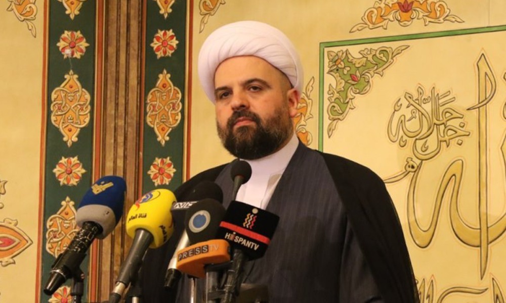 المفتي قبلان: مصلحة لبنان تفترض شراكة السلطة اللبنانية مع المقاومة
