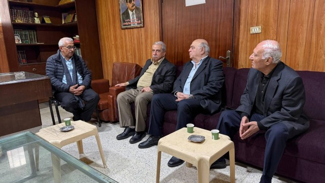 أسامة سعد يستقبل وفدًا من منظمة العمل اليساري الديمقراطي العلماني ويبحث المستجدات والأوضاع الإنسانية للنازحين