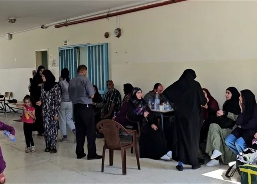 كم بلغ عدد النازحين في مراكز الإيواء؟
