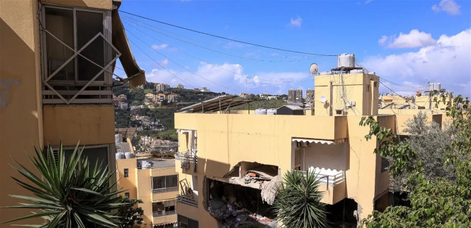 بيان للجيش اللبناني حول الشقة المستهدفة في عين سعادة