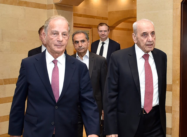 الرئيس بري يستقبل السفير الاميركي ويكشف عن مسعى لتمديد وقف النار
