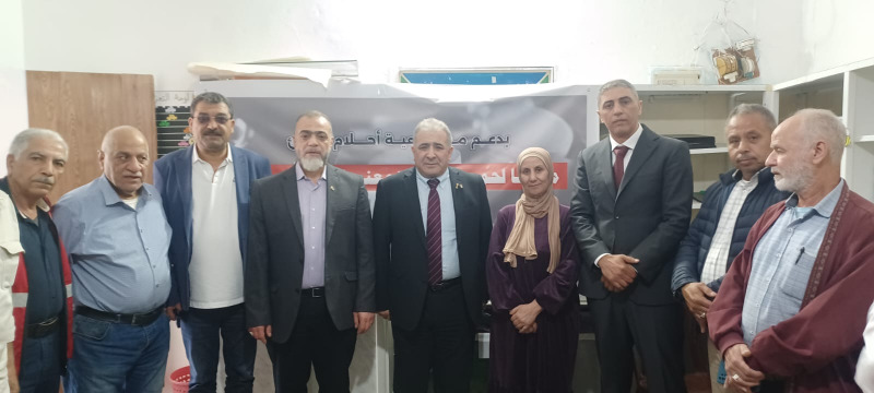 في إطار تطوير القطاع الصحي.. السفير الأسعد وأبو العينين وشديد يتفقدون مخيمات الجنوب