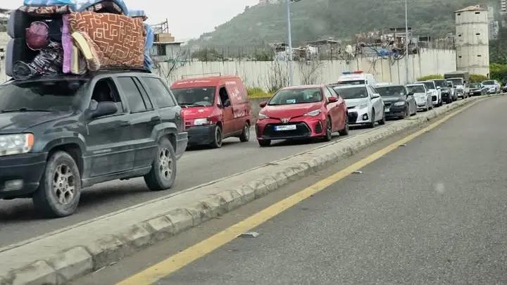 حركة نزوح خفيفة باتجاه صيدا وبيروت