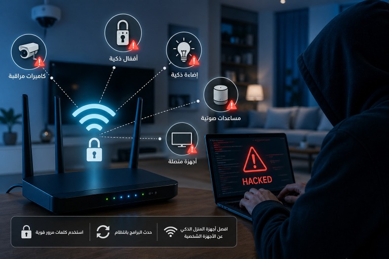 شبكات "واي فاي" في المنازل الذكية بوابة خفية لاختراق البيانات والتجسس!