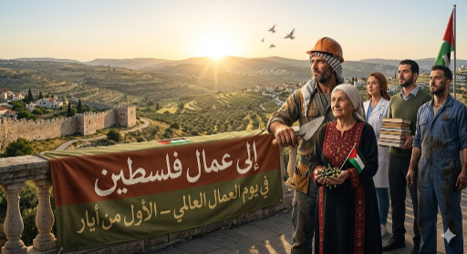 إلى عمال فلسطين في يوم العمال العالمي – الأول من أيار
