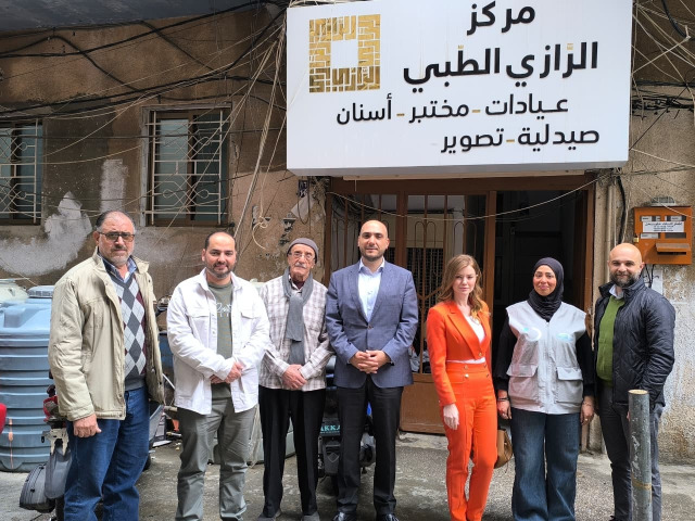 مساعدات طبية من مؤسسة مرجان  لمركز الرازي الصحي