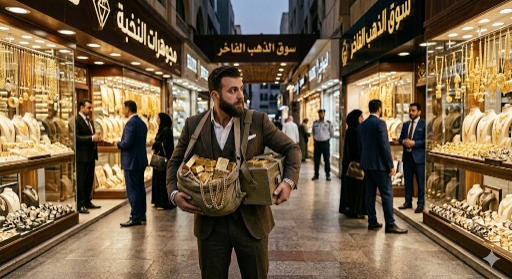 "سرقة القرن"..صائغ  يفر بـ 150 كغ من الذهب ويترك زبائنه في مهب الريح!