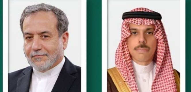 بن فرحان وعراقجي يبحثان المفاوضات الإيرانية الأميركية والوساطة الباكستانية