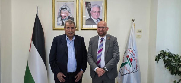د. خوري يستقبل الأمين العام لكاريتاس القدس ويبحثان تعزيز الجهود الإنسانية لدعم صمود الفلسطينيين