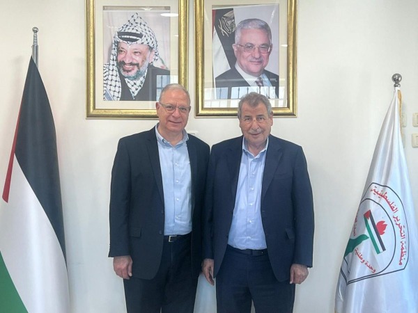 د. خوري يلتقي وكيل عام البطريركية اللاتينية ويبحثان شؤون الأوقاف والتنسيق المشترك