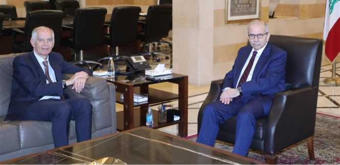 الرئيس سلام بحث مع السفير الفرنسي في مرحلة ما بعد "اليونيفيل" والإصلاحات المالية والاقتصادية