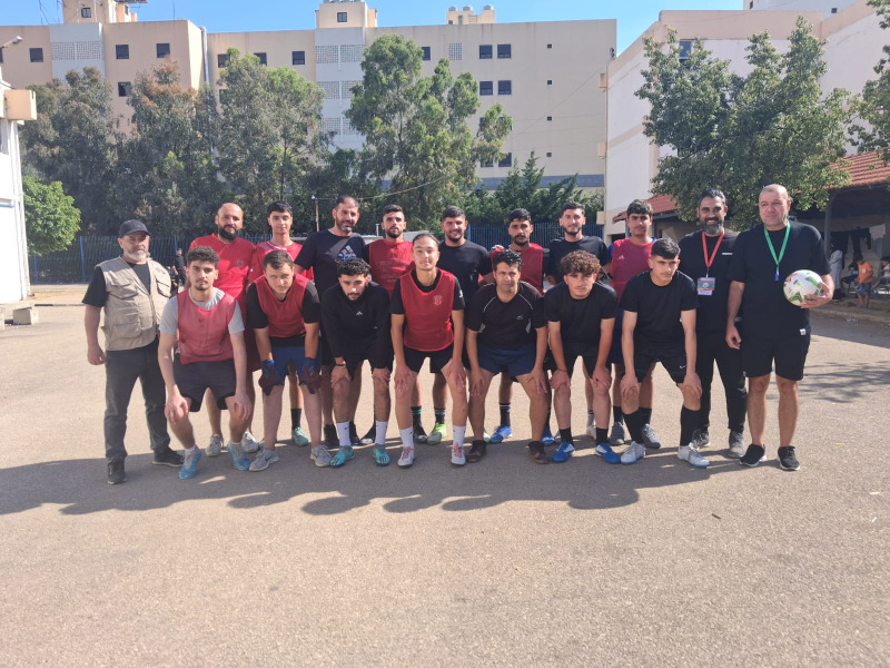 " لحياة رغم الألم" ... نشاطات رياضية متواصلة في مراكز الإيواء بصيدا