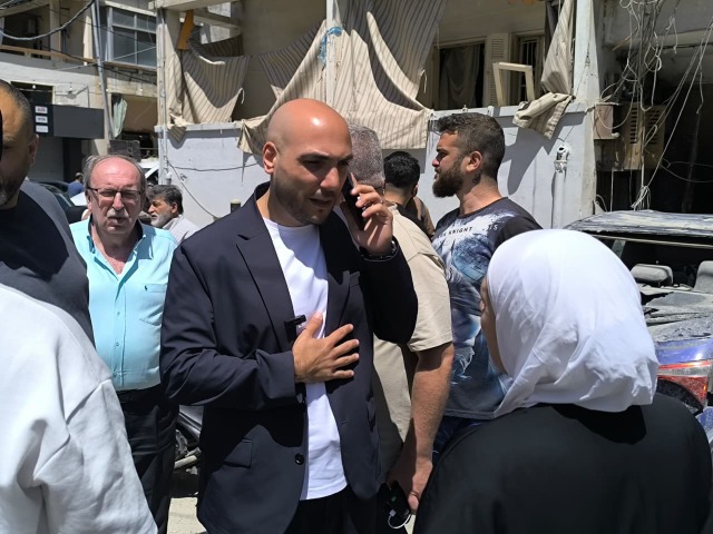 مرجان يتفقّد أضرار "القياعة" ويحرّك المساعدات لأهاليها