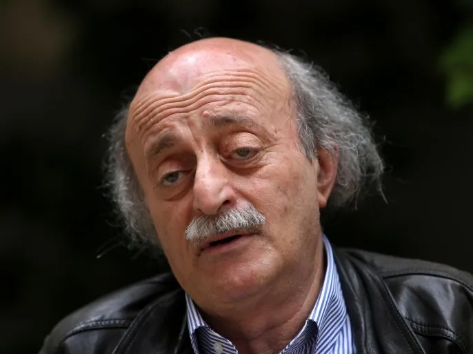 جنبلاط يحذر: "الخط الأصفر" قد يمتد إلى عمق سوريا