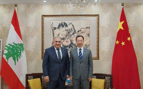 السفير الأسعد يبحث مع نظيره الصيني أوضاع اللاجئين الفلسطينيين والتطورات في لبنان