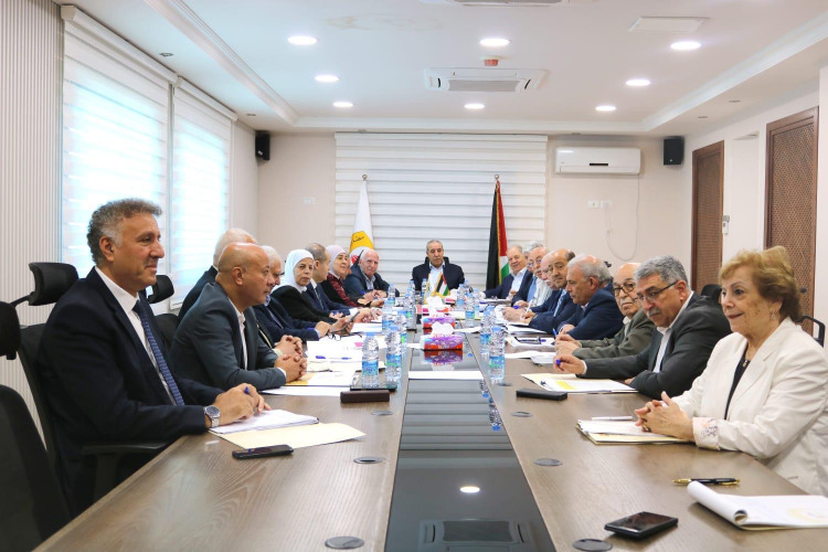 لجنة متابعة انتخابات المجلس الوطني الفلسطيني تبحث الترتيبات اللوجستية والنظام الانتخابي وسبل تنفيذ الانتخابات لاستكمال المسار الديمقراطي