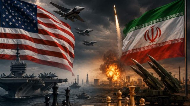 تصعيد عسكري واسع في مضيق هرمز.. غارات أميركية والحرس الثوري يرد!