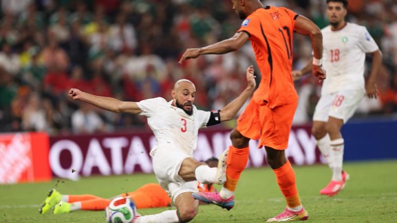 المغرب يهزم هولندا ويضرب موعداً لمواجهة كندا في ثمن النهائي