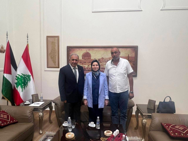 السفير الأسعد يستقبل المديرة العامة للشؤون السياسية واللاجئين فاتن يونس