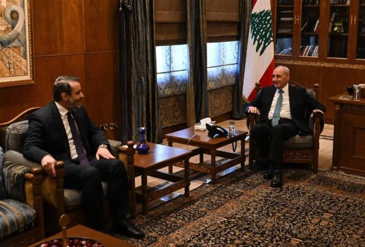 الرئيس بري يستقبل الشيباني.. دعوة إلى دمشق ورسالة للشيعة