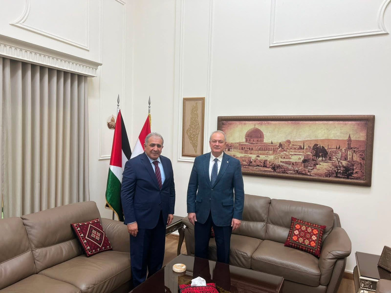 السفير الاسعد يستقبل سفير روسيا الاتحادية في لبنان