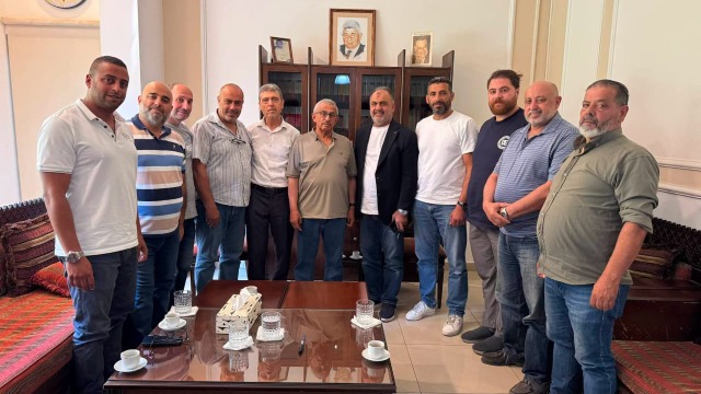 النائب أسامة سعد يستقبل وفدًا من مجلس إدارة النادي المعني الرياضي
