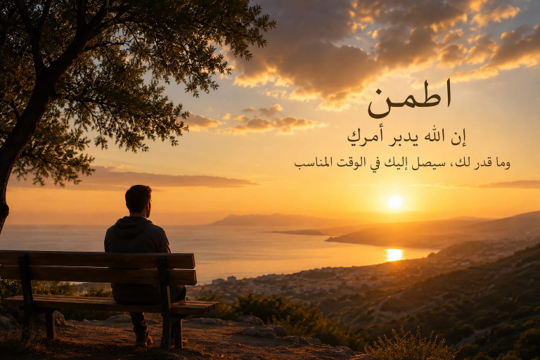 "طمأنينة التدبير الإلهي"!