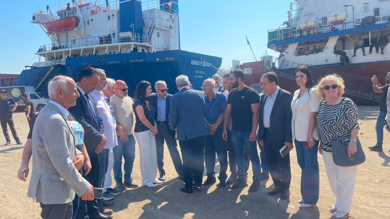 الوزير البساط في صيدا: جولة ميدانية تشمل المرفأ والأسواق ولقاءات مع فعاليات المدينة