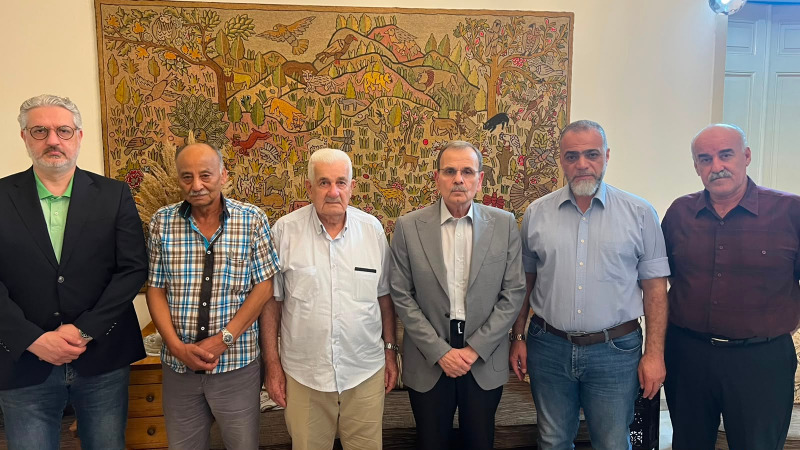 حركة "فتح" في لبنان تزور النائب د. عبد الرحمن البزري وتؤكّد أهمية تعزيز العلاقات اللبنانية - الفلسطينية
