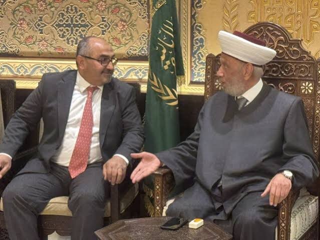 المفتي دريان يبحث مع الحشيمي ملف العفو العام