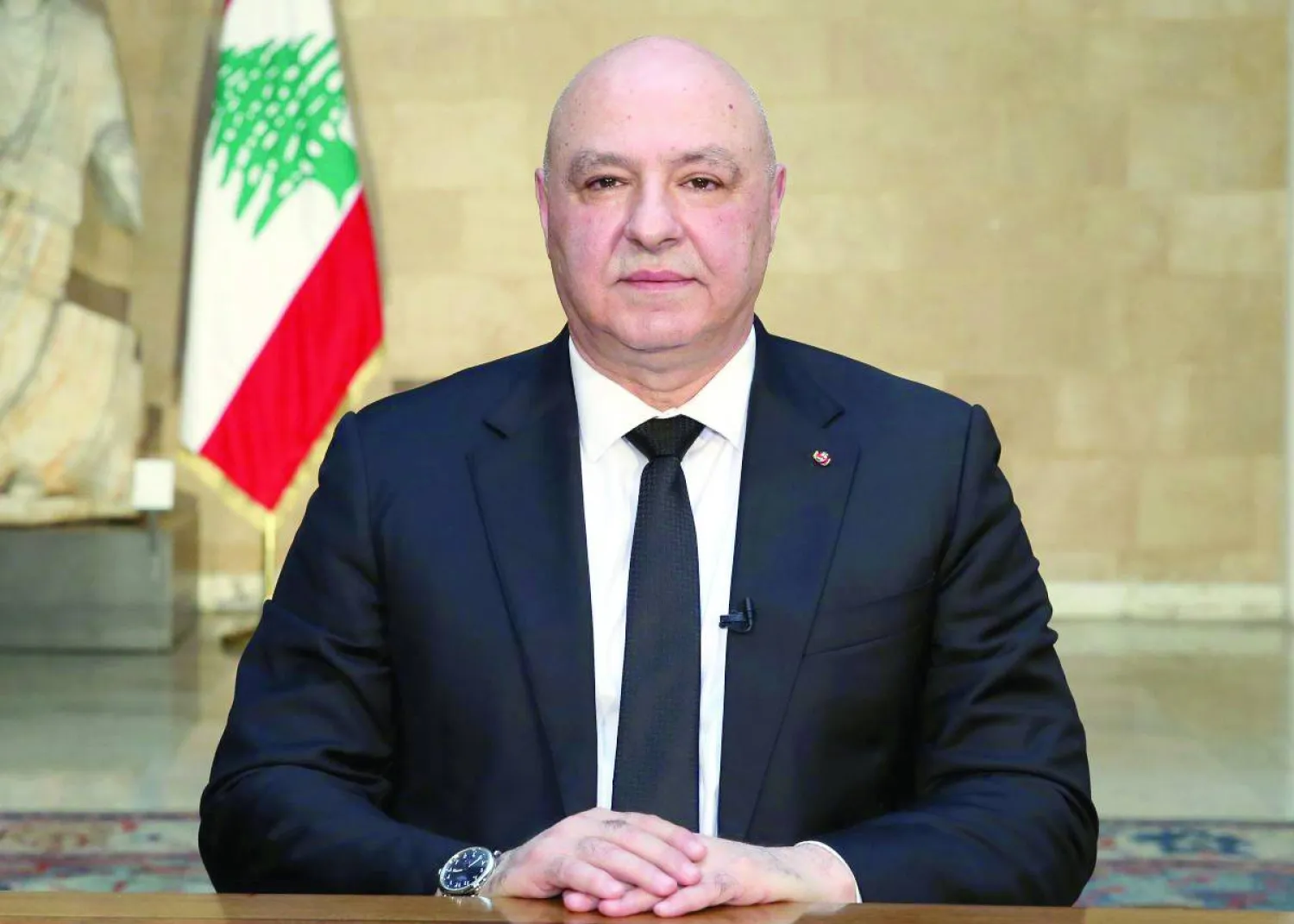 الرئيس عون: الجيش وحده يحمي لبنان