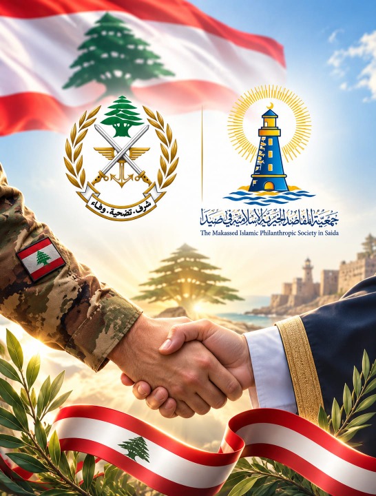 في عيده... "جمعية المقاصد" - صيدا: الجيش ضمانة الأمن والاستقرار