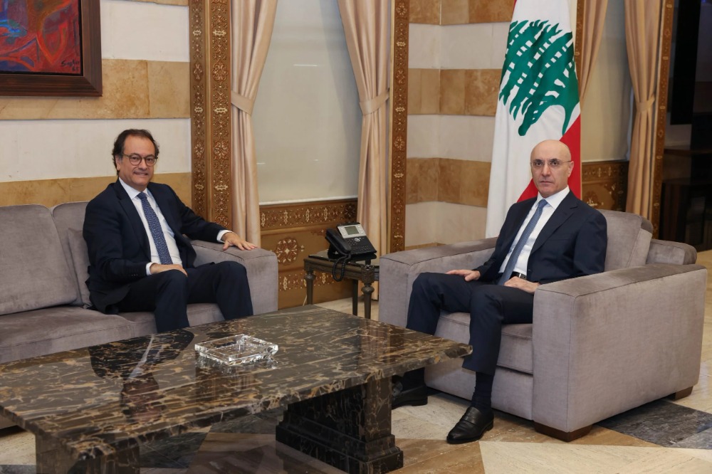 الحجار بحث مع السفير اللبناني في فرنسا أوضاع الجالية والتعاون الأمني والبلدي