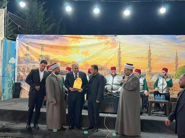 السفير الاسعد يشارك مفتي زحلة والبقاع في احتفال المولد النبوي الشريف ويلبي دعوة عقيقة نجل د. خالد عمر