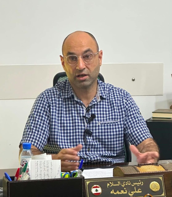 إبن مدينة صور علي نعمة يبادر بخارطة إنقاذية لأزمة نادي التضامن صور