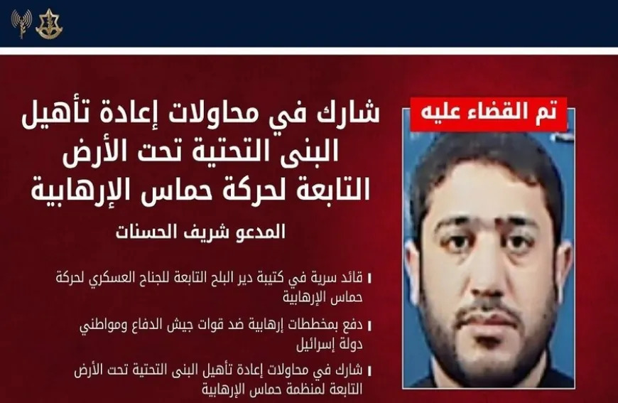 الاحتلال يعلن اغتيال قيادي في "حماس"