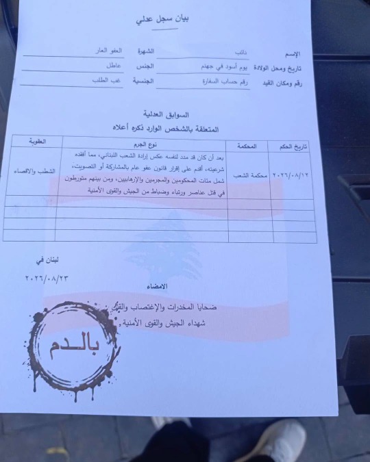 منشورات مجهولة تستهدف نواباً في جزين...