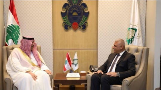 اللواء شقير يبحث مع السفير السعودي تعزيز التنسيق بين الأمن العام والسفارة السعودية