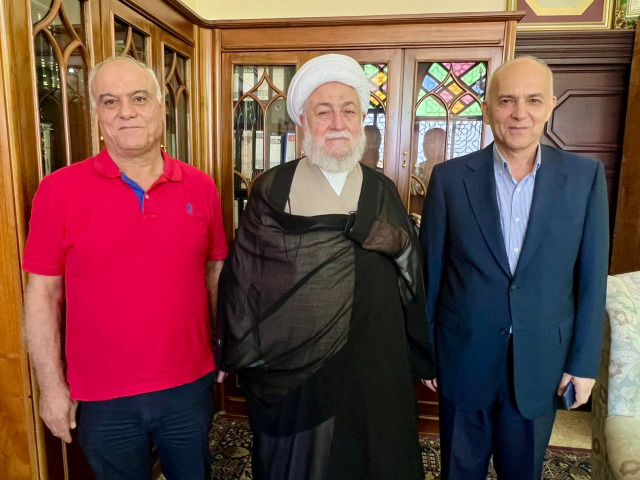المفتي عسيران يستقبل مدير LIU في صيدا والجنوب د. خالد مراد