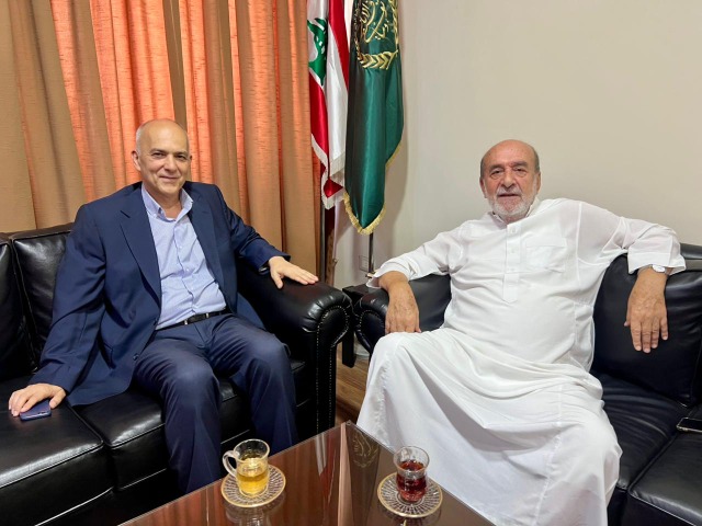 المفتي سوسان يستقبل مدير LIU في صيدا والجنوب د. خالد مراد