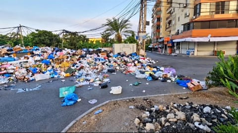 إقفال الطريق بالنفايات.. ماذا يحصل في صيدا؟
