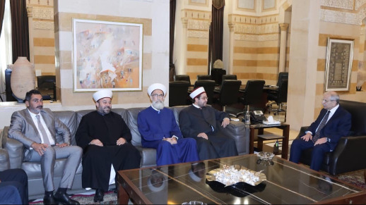 الرئيس سلام يستقبل وفداً من دار الإفتاء في صور والجنوب