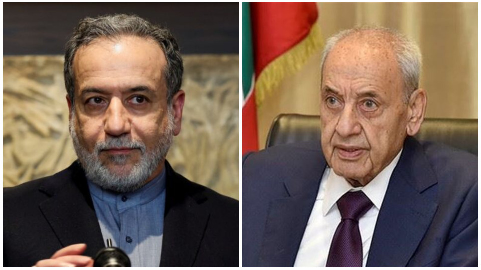 الرئيس بري يتلقى اتصالاً من عراقجي.. الجنوب وأمن المنطقة في صلب البحث