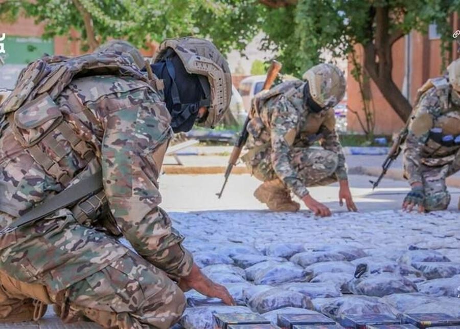 إحباط محاولة تهريب مخدرات من لبنان إلى سوريا